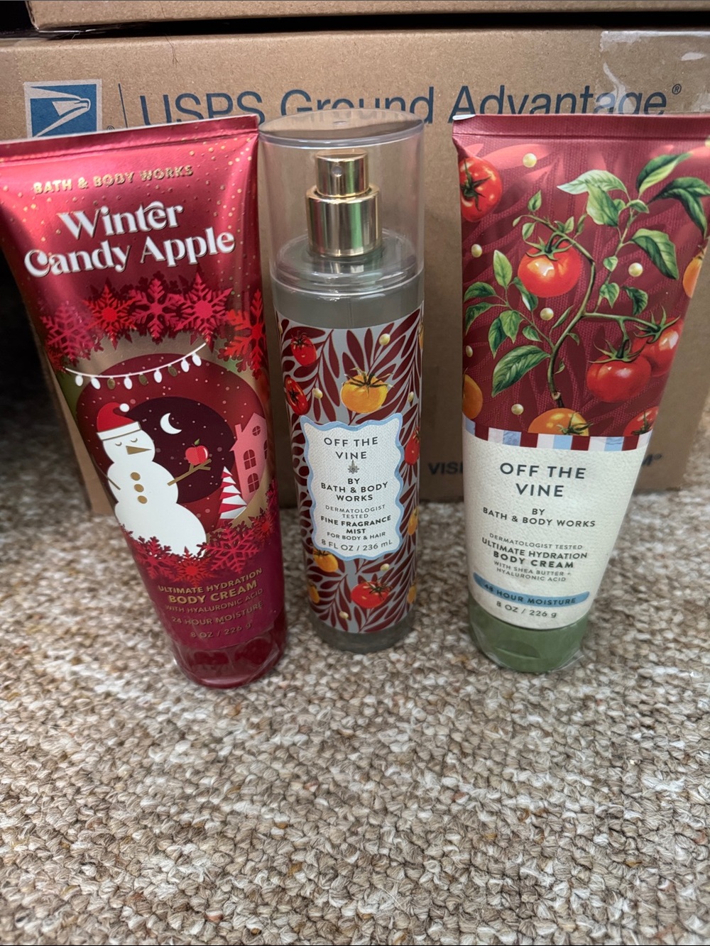 Bath and Body Works Body Cream bundle